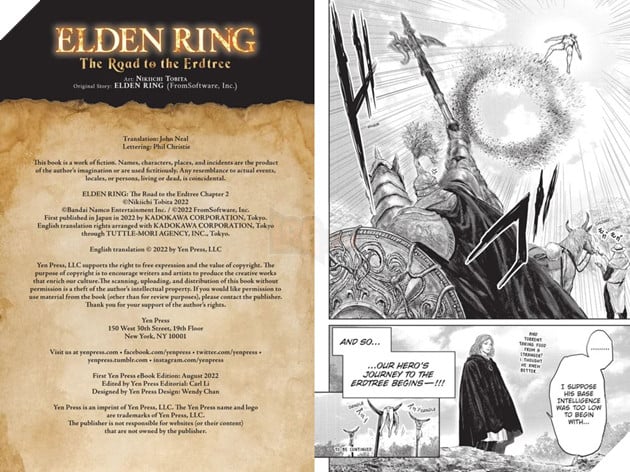 Elden Ring chào đón phiên bản Manga thứ hai