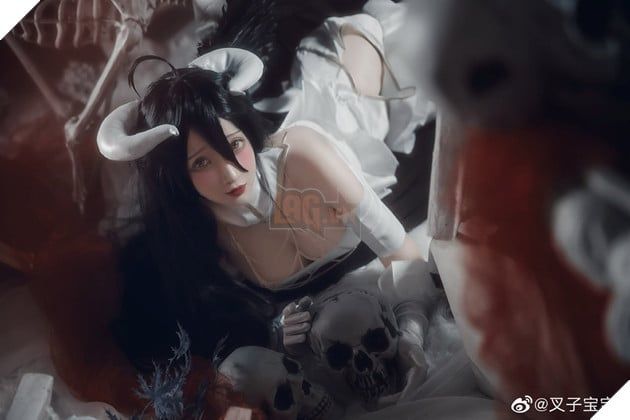 cosplay Albedo trong Overlord