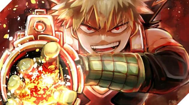 Bakugo trong My Hero Academia