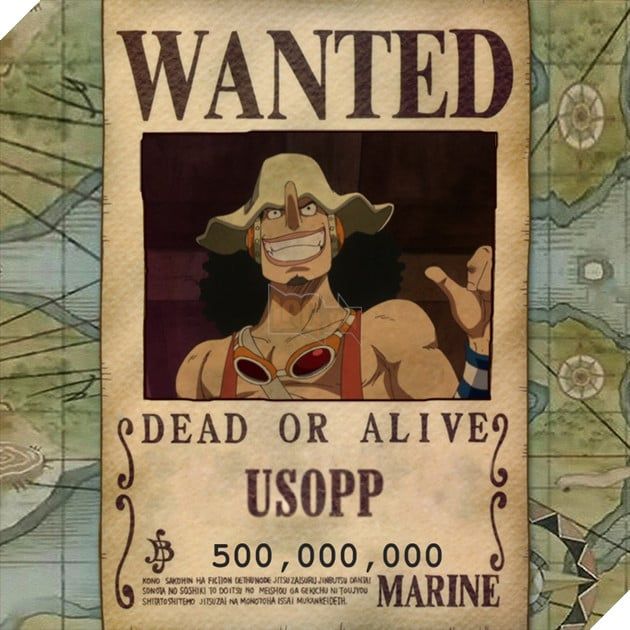 tiền truy nã usopp