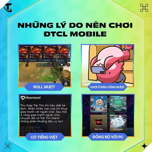 Đấu Trường Chân Lý Mobile đã ra mắt thành công tại Việt Nam.