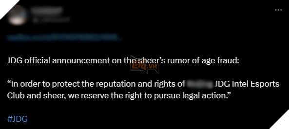 LMHT: Sao trẻ JDG bị đồn chưa đủ tuổi thi đấu, JDG phản hồi mạnh mẽ