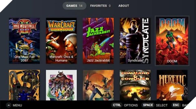 Ngày nay, các game thủ có thể thưởng thức những tựa game huyền thoại như Doom, Warcraft, Heretic... trên Steam Deck