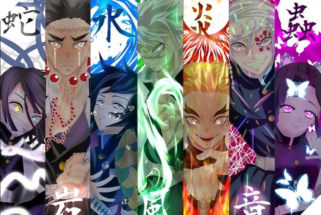 Kimetsu no yaiba mùa 3 các trụ cột