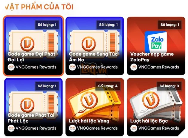 VNGGames Rewards bắt đầu chuỗi sự kiện đón Tết Giáp Thìn với rất nhiều phần thưởng hấp dẫn 4