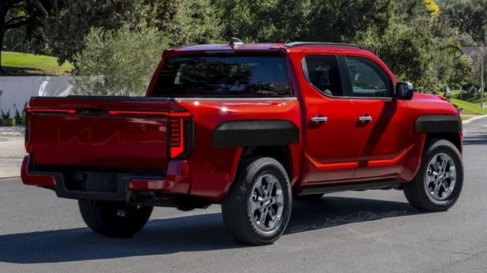 Khám phá trước bán tải Kia Tasman 2025 với thiết kế ngoại thất độc đáo 457420