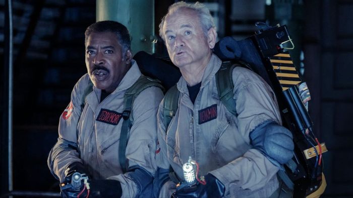 Bill Murray và Ernie Hudson trong Ghostbusters: Frozen Empire