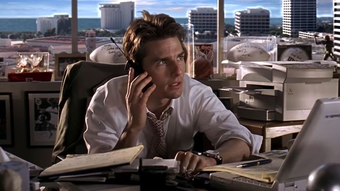 Tom Cruise trong bộ phim Jerry Maguire