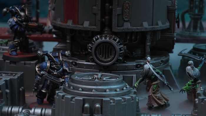Lực lượng của Kill Team: Nightmare chiến đấu trên một chiến trường công nghiệp tối tăm