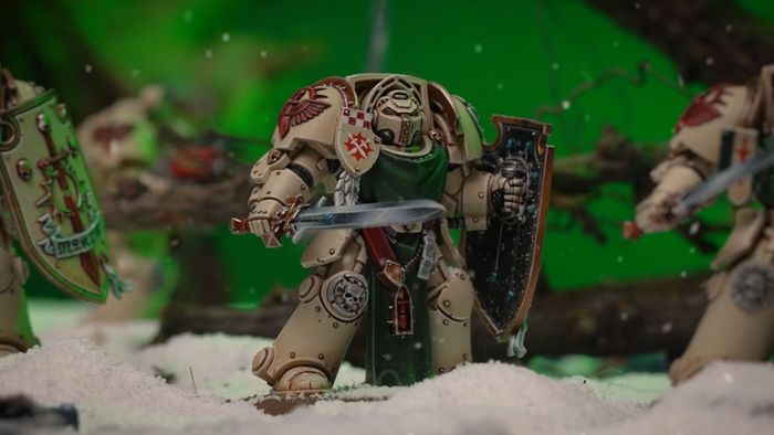 Các Hiệp Sĩ Deathwing sẵn sàng trong tuyết