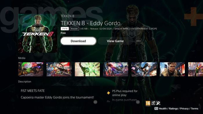 Tải xuống Tekken 8 Eddy Gordo