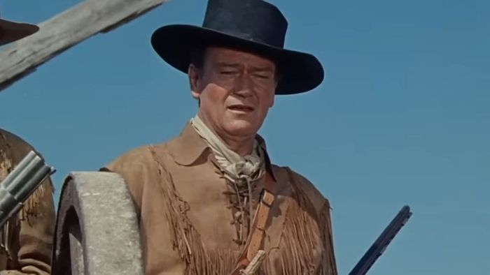John Wayne trong The Alamo