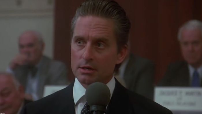 Michael Douglas trong Wall Street