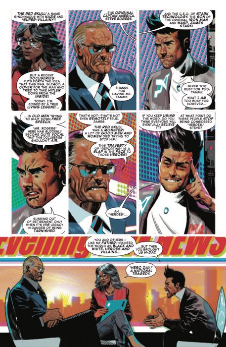 Nghệ thuật nội thất của Avengers: Twilight #1