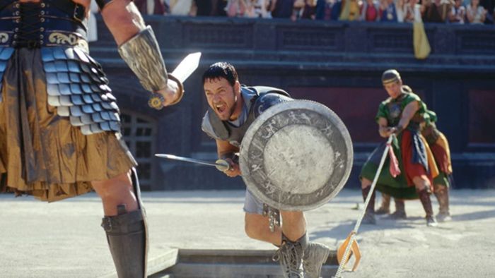 Russell Crowe trong Gladiator 
