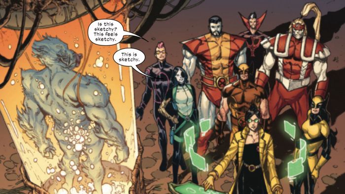 Nghệ thuật nội thất của X-Force #48