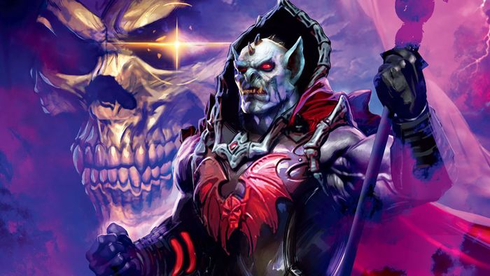 Bìa của Masters of the Universe: Revolution #1 do Dave Wilkins thực hiện