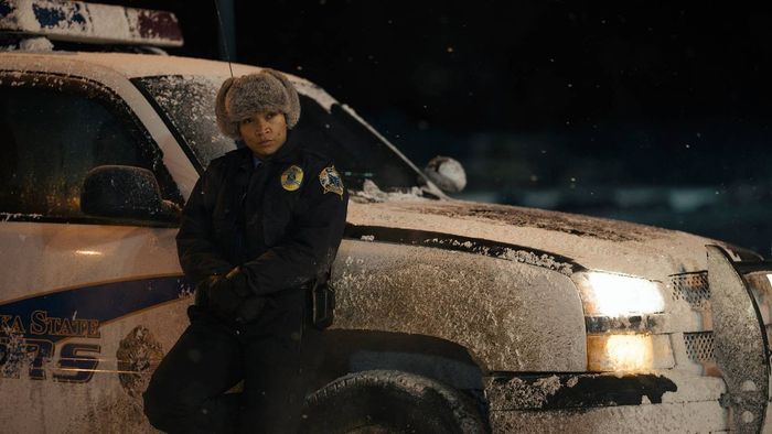 Kali Reis trong vai Evangeline Navarro trong True Detective: Đất Đêm