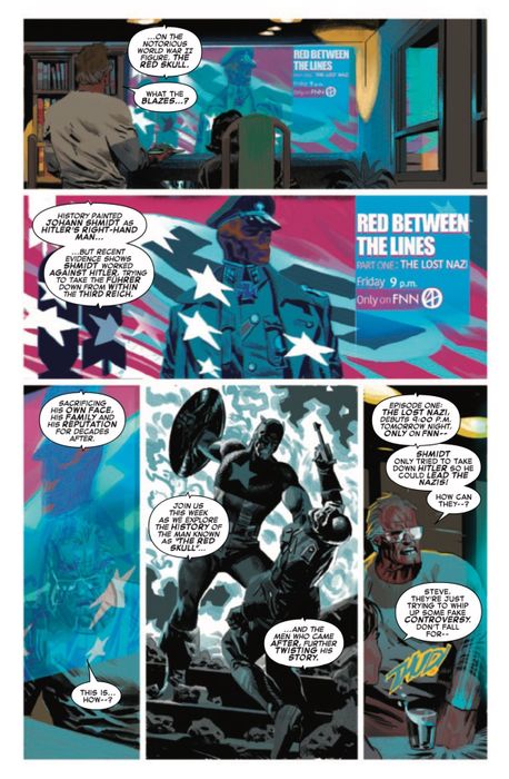 Nghệ thuật nội thất của Avengers: Twilight #1