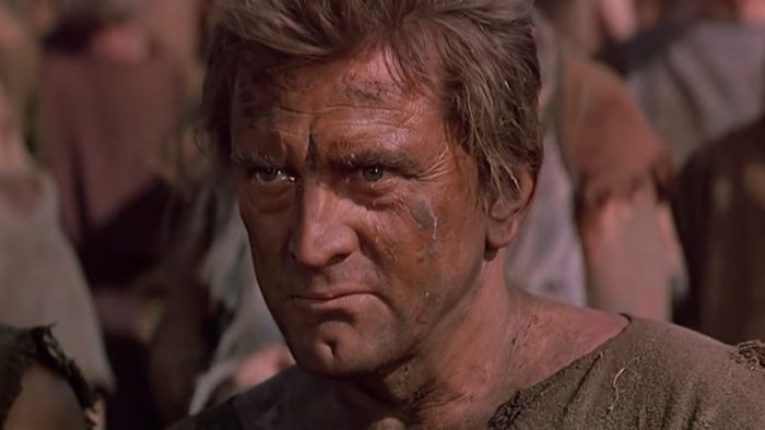 Kirk Douglas trong Spartacus