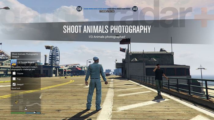 Hoàn thành thách thức vị trí động vật trong GTA Online