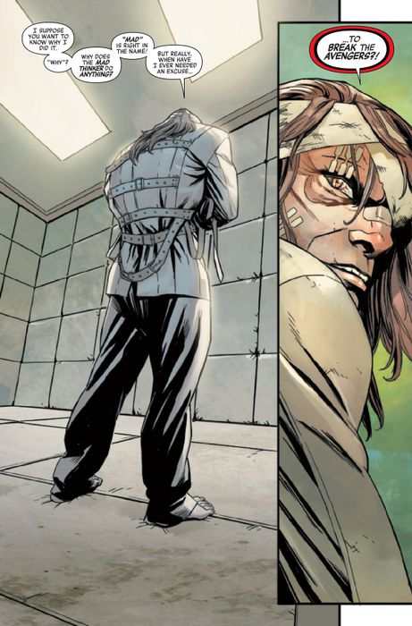 Nghệ thuật từ Avengers #11