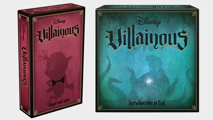 Disney Villainous: Đường và Máu bên cạnh Giới thiệu về Ác Quỷ trên nền trắng