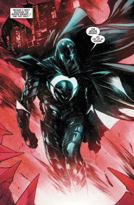 Nghệ thuật nội bộ của Vengeance of the Moon Knight #1