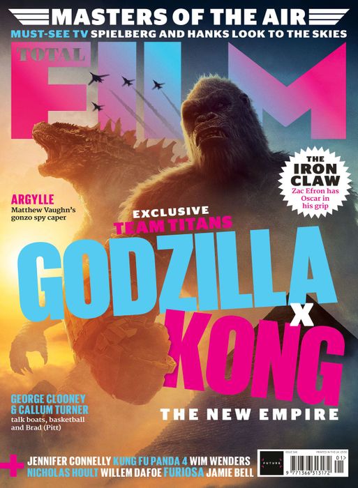 Bìa của Total Film cho Godzilla x Kong: Đế chế mới