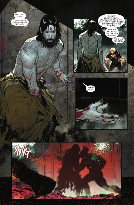 Nghệ thuật nội bộ của Rise of the Powers of X #1