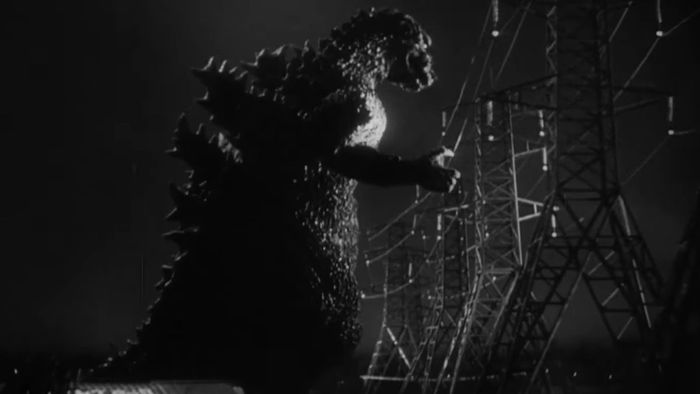 Godzilla điều bước đến Tokyo trong Gojira