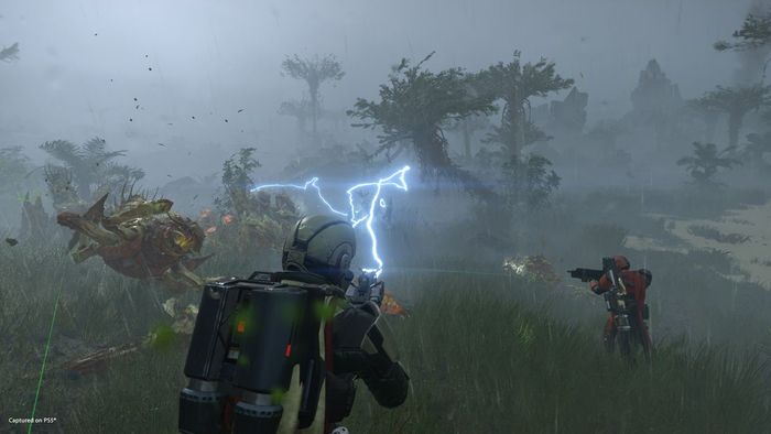 Ảnh chụp màn hình Helldivers 2 trên PS5