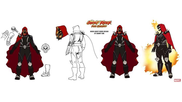 Thiết kế Linh hồn Báo thù của Hood do Danny Kim thực hiện,