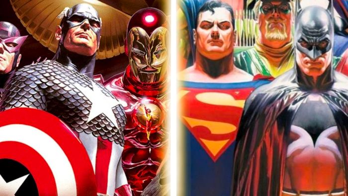 Nhân vật của Marvel và nhân vật của DC kết hợp