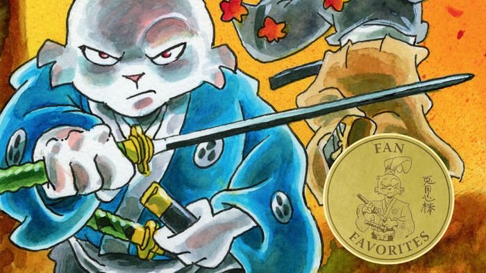 Nghệ thuật từ Usagi Yojimbo 40th Anniversary Reader
