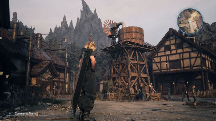 Ảnh chụp màn hình Final Fantasy 7 Rebirth trên PS5