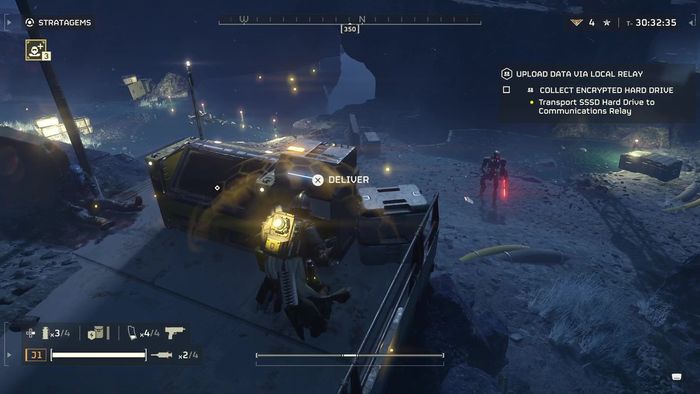 Helldivers 2: Vận Chuyển Ổ Cứng đến Trạm Truyền Thông