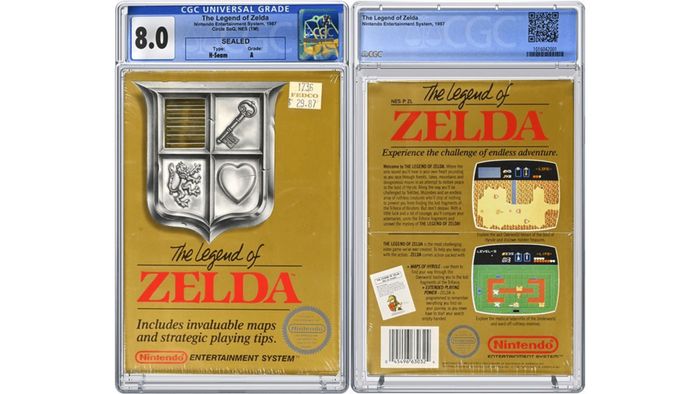 Bản sao của The Legend of Zelda trên NES