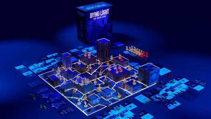 Bảng cảm ứng UV của Dying Light the Board Game