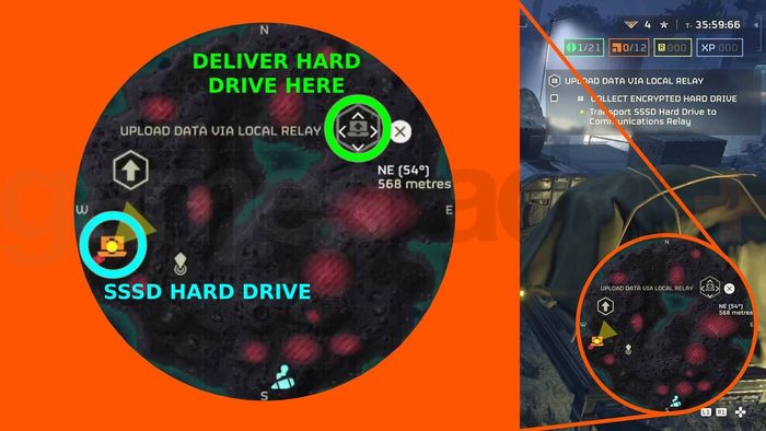 Helldivers 2: Vận Chuyển Ổ Cứng đến Trạm Truyền Thông