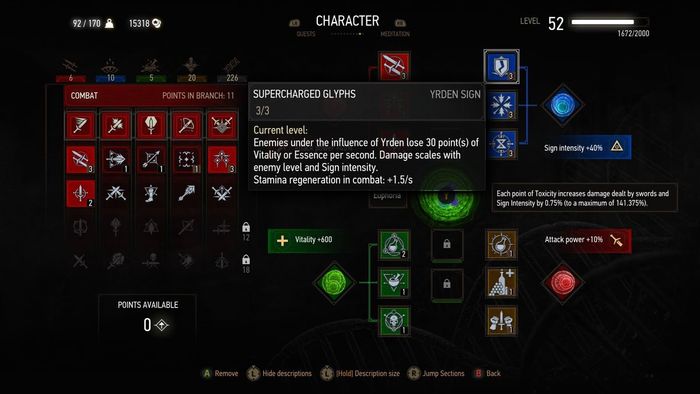 Trận đấu với Dettlaff trong The Witcher 3