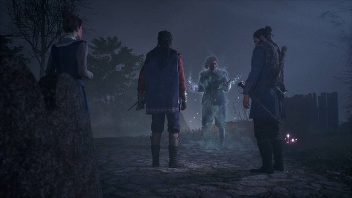 Banishers: Hồn ma của New Eden vươn lên linh hồn của Charles Davenport trong nghĩa trang New Eden
