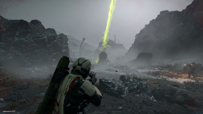 Ảnh chụp màn hình Helldivers 2 PS5