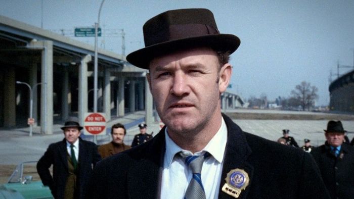 Gene Hackman đóng vai một thám tử trong The French Connection