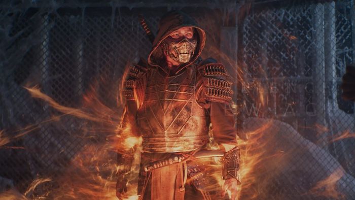 Hiroyuki Sanada trong vai Scorpion trong Mortal Kombat