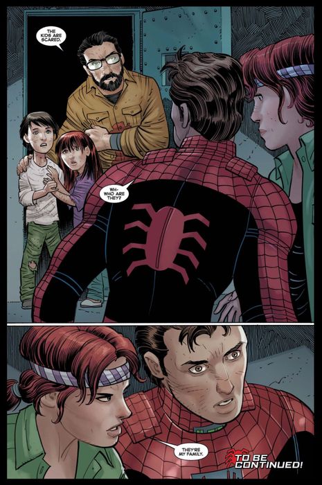 Peter Parker và Mary Jane Watson trong Marvel Comics