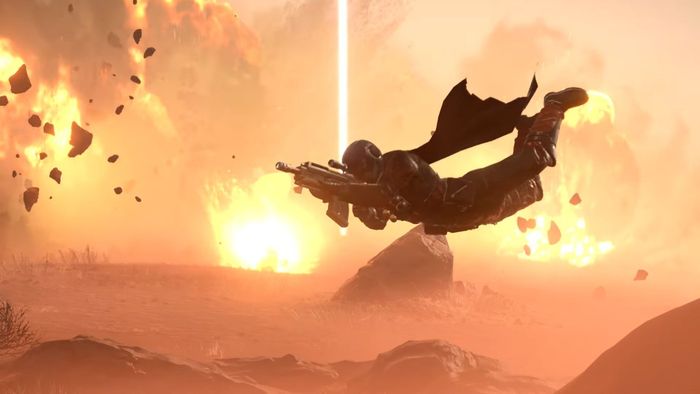 Chiến tranh Warbond đánh bom Dân chủ Helldivers 2