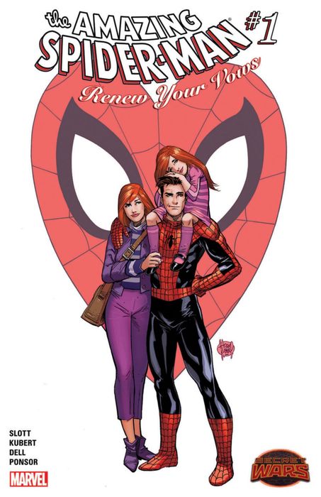 Peter Parker và Mary Jane Watson trong Marvel Comics