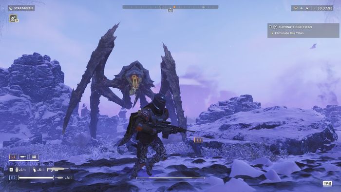 Ảnh chụp màn hình Helldivers 2