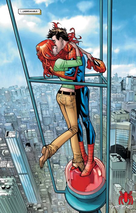 Peter Parker và Mary Jane Watson trong Marvel Comics